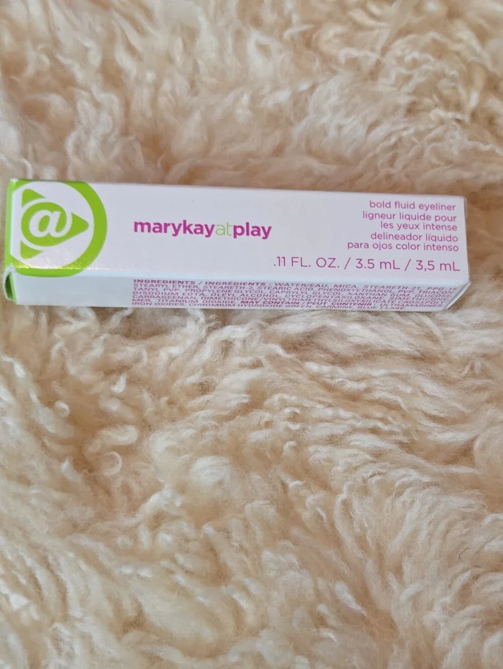 Mary Kay At Play Bold Fluid Eyeliner Blu My Mind Blue #074049 Discontinued